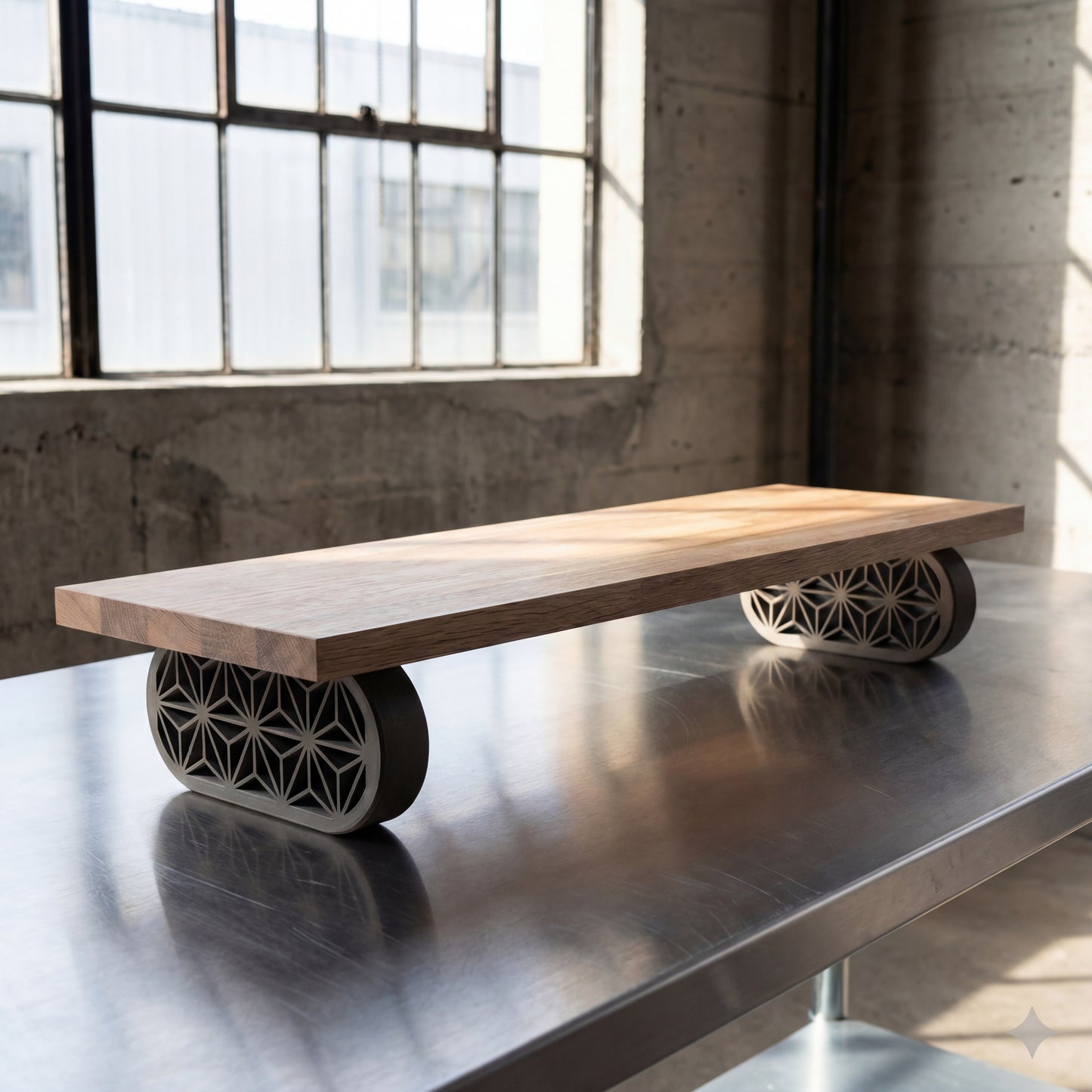 QuickDove Zen Oval Modular Desk Stand showing QuickDove dovetail slide mechanism