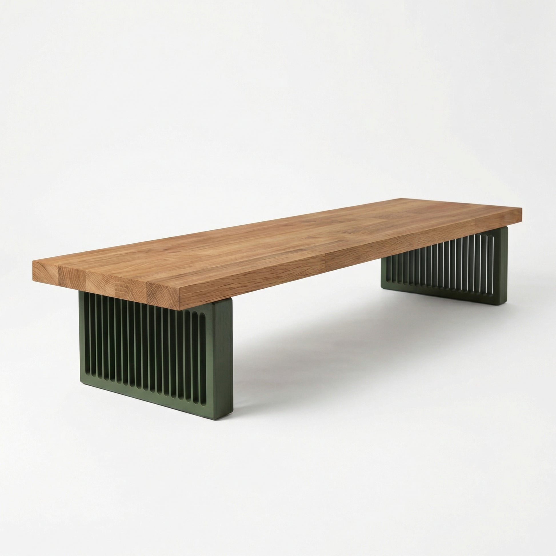 QuickDove Pillar Rectangle Modular Desk Stand close-up of 3D-printed leg texture